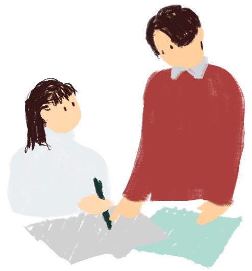 〇マンツーマンによる個別学習支援